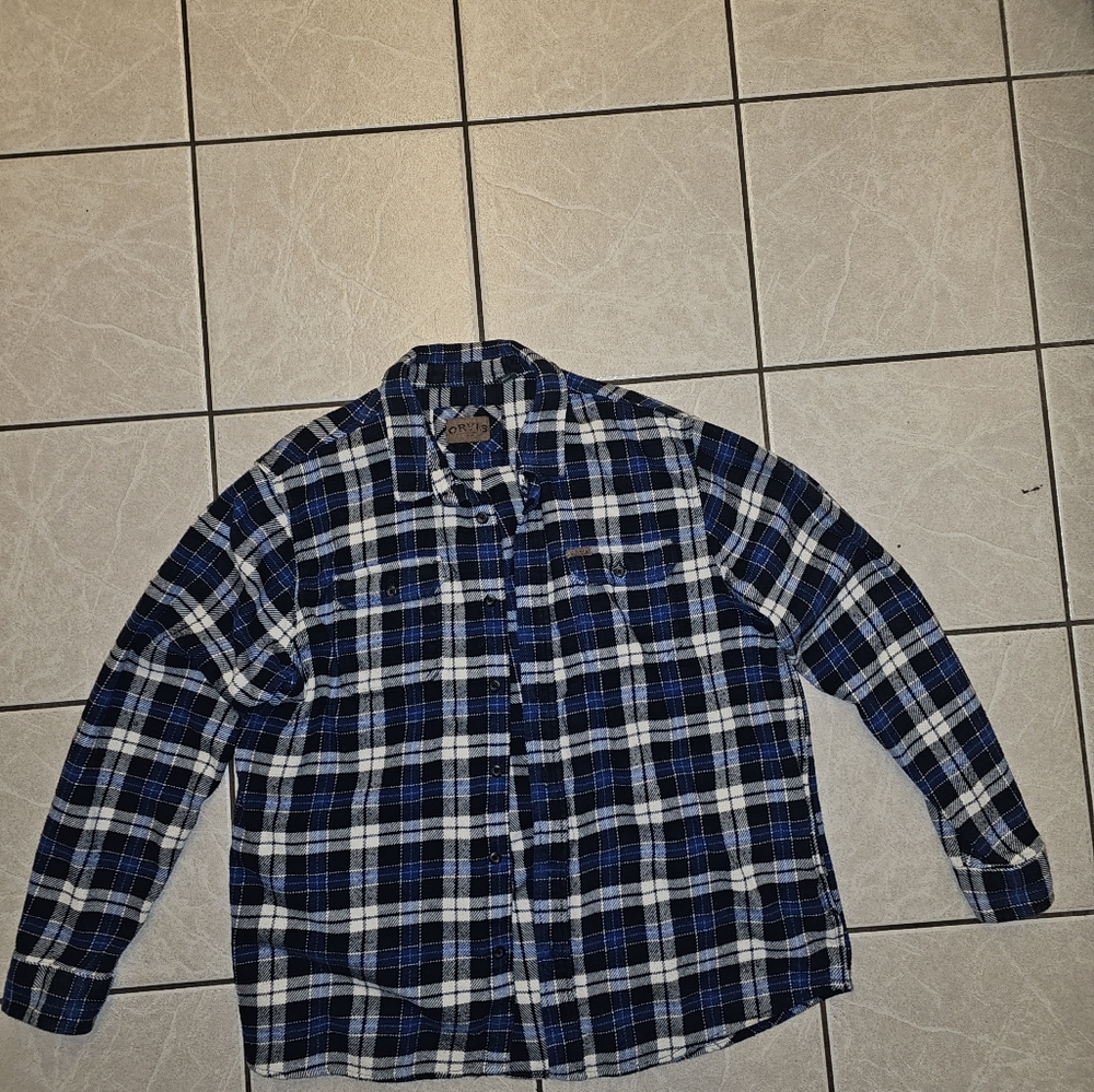 Orvis flannel jacket